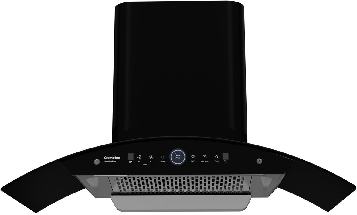 crompton CHD-QPPC90FLE-MBL Auto Clean Wall Mounted Black 1660 CMH Chimney-picture-31