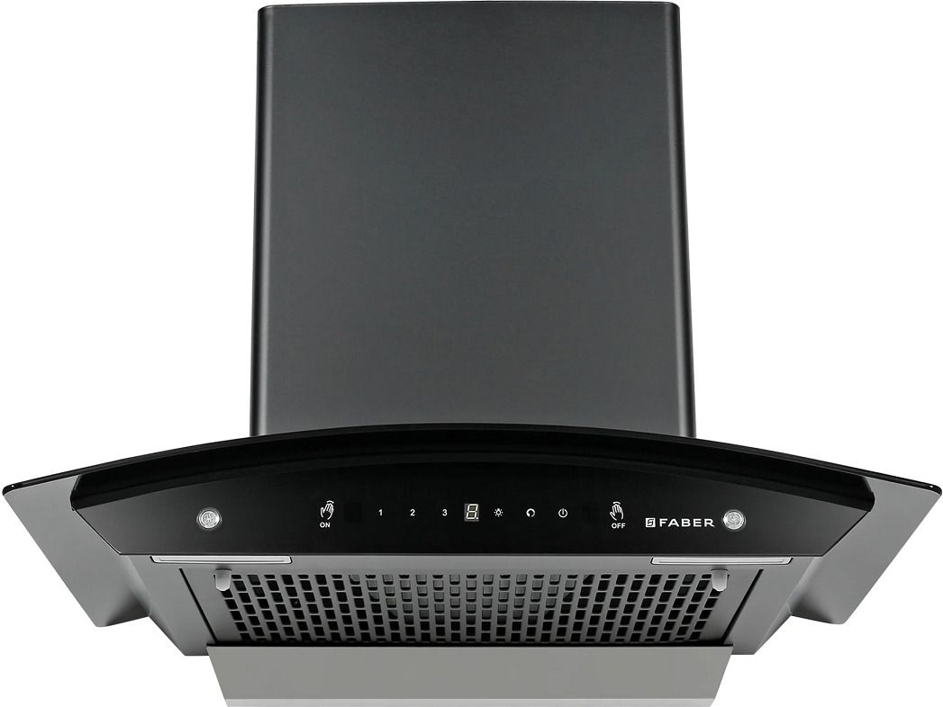 HOOD POLO IN HC SC BK 60 Auto Clean Wall Mounted Black 1200 CMH Chimney-image-0