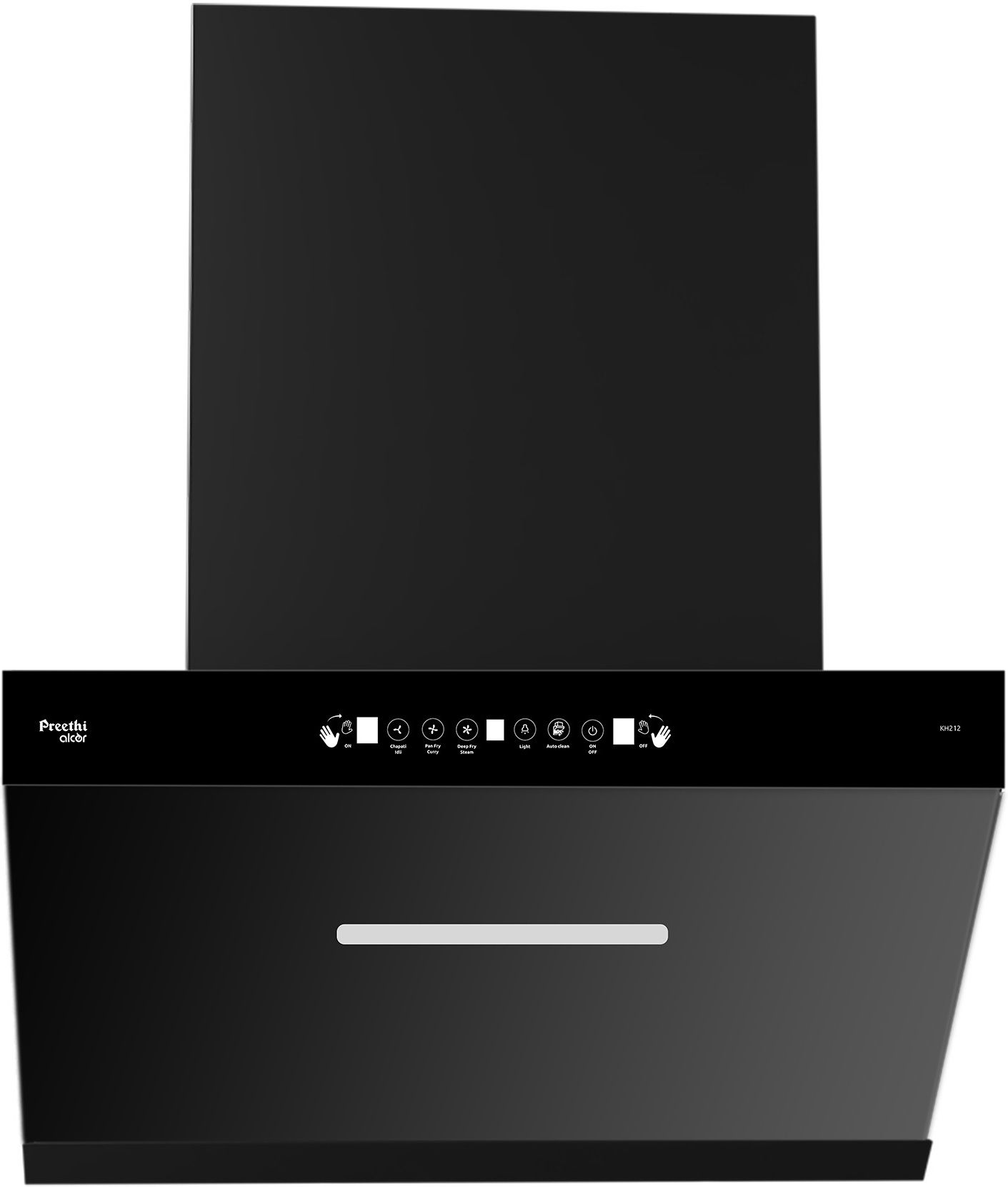 preethi KH212 Auto Clean Wall Mounted Black 1200 CMH Chimney-picture-38