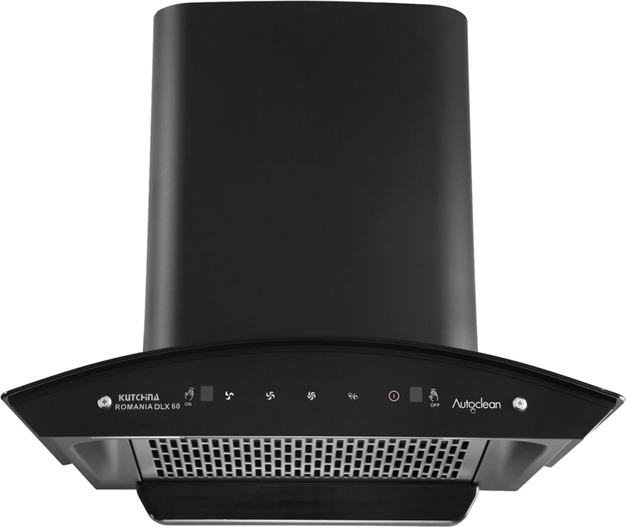 ROMANIA DLX 60 Auto Clean Wall Mounted Black 1300 CMH Chimney-image-29