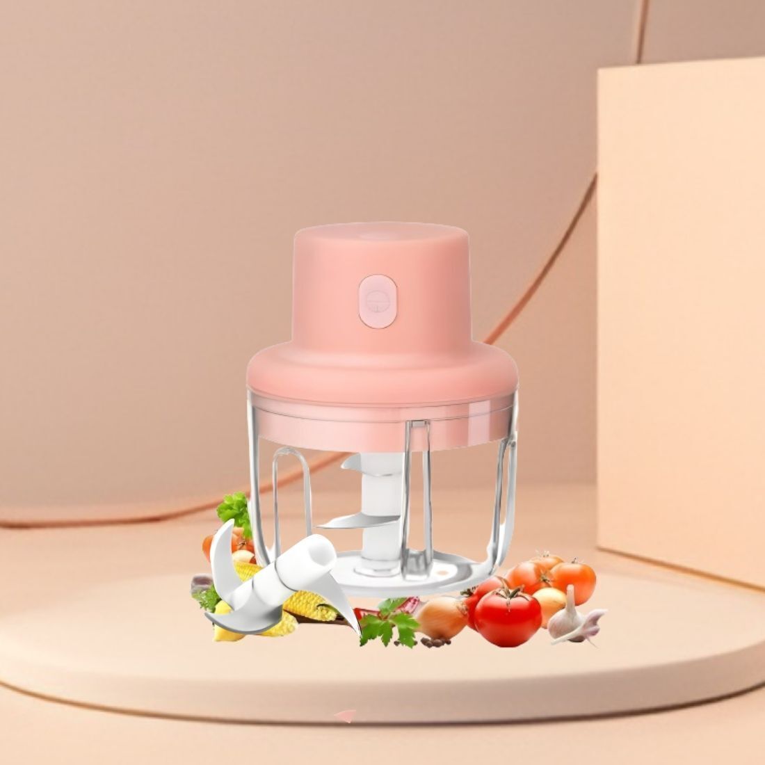 princemarkett N01-Chopper Portable Electric Food Chopper Mini Kitchen Tool for Meal xz241 Electric Vegetable & Fruit Chopper-picture-32