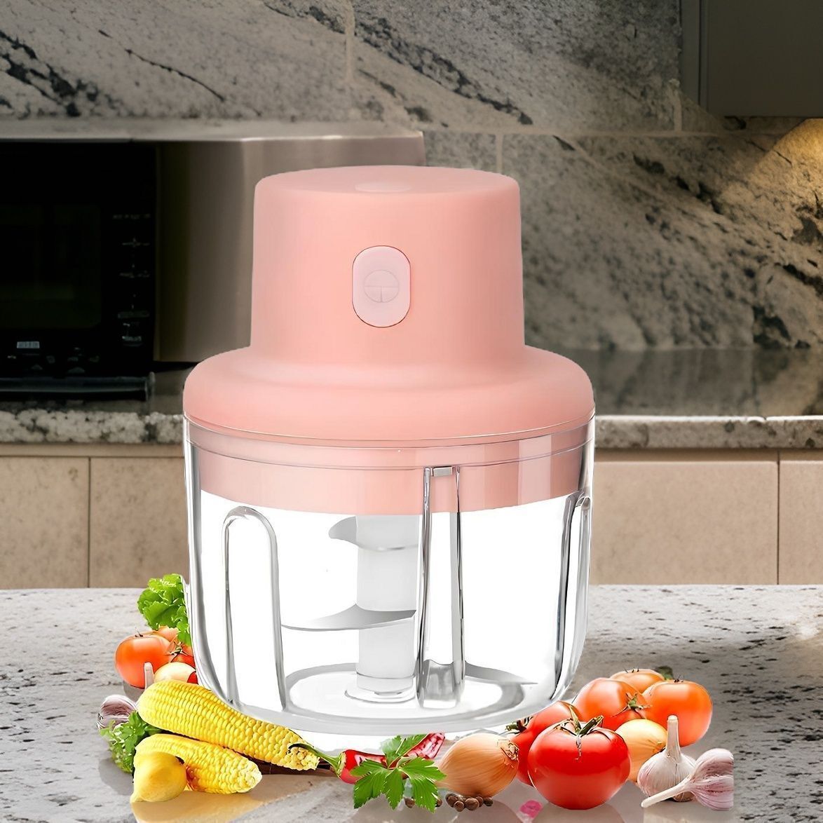 princemarkett N01-Chopper Portable Electric Food Chopper Mini Kitchen Tool for Meal xz132 Electric Vegetable & Fruit Chopper-picture-38