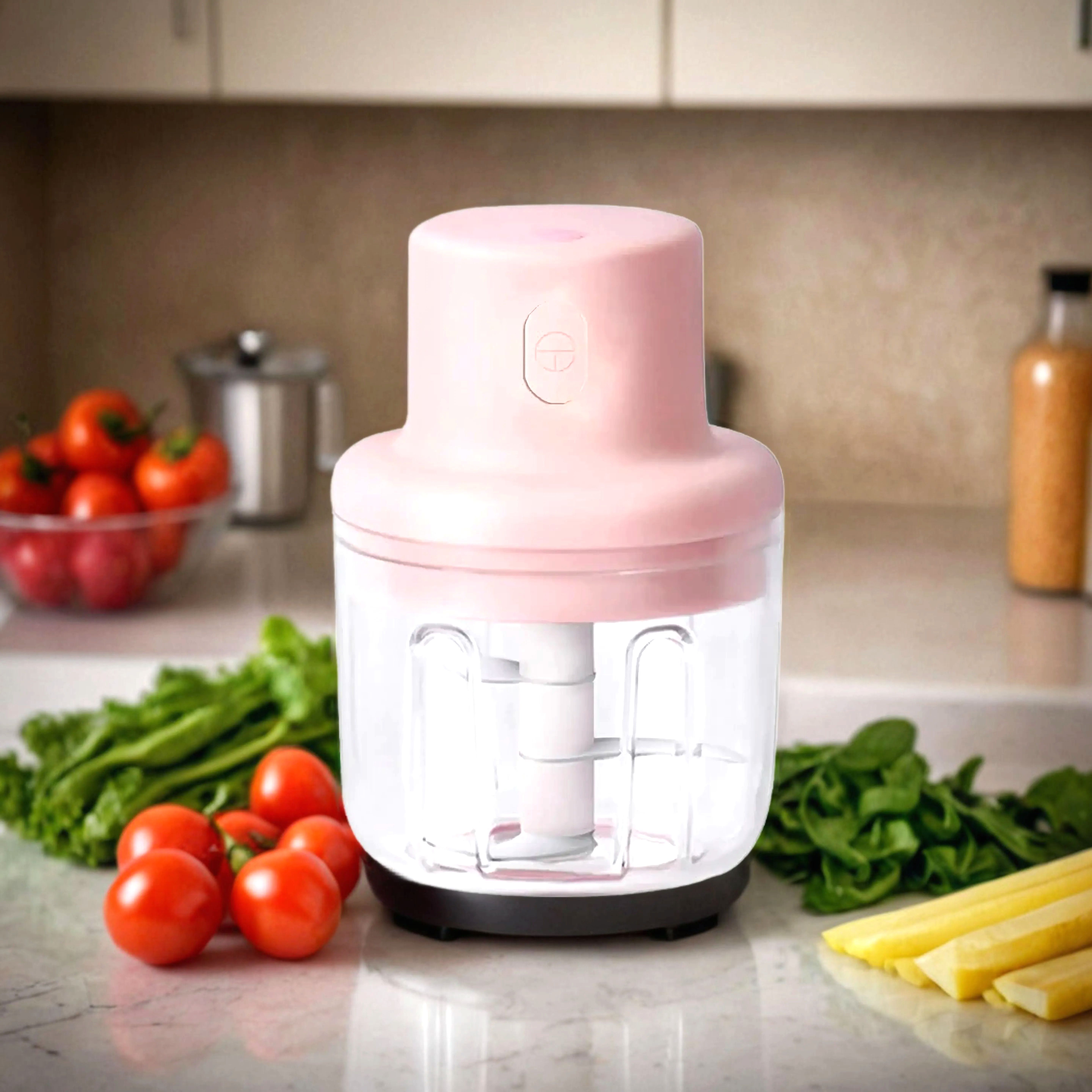 princemarkett N01-Kitchen Vegetable, Fruit & Onion Garlic chopper298 Electric Vegetable & Fruit Chopper-picture-23