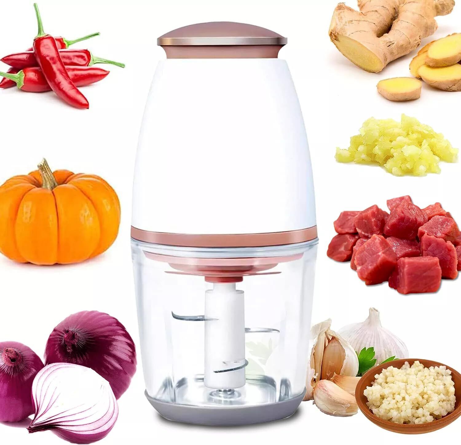 clefairy Electric Vegetable & Fruit Chopper-picture-44