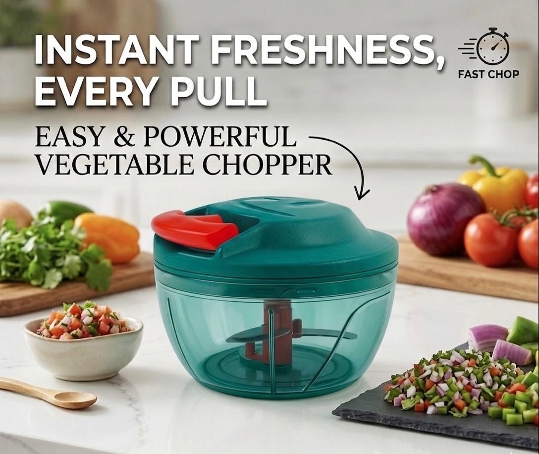 APEXx Vegetable Chopper 450ML. Electric Vegetable & Fruit Chopper-image-46