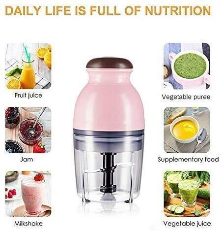 Portable Wet Dry Mini Electric Chopper for Kitchen Electric Vegetable & Fruit Slicer-image-34