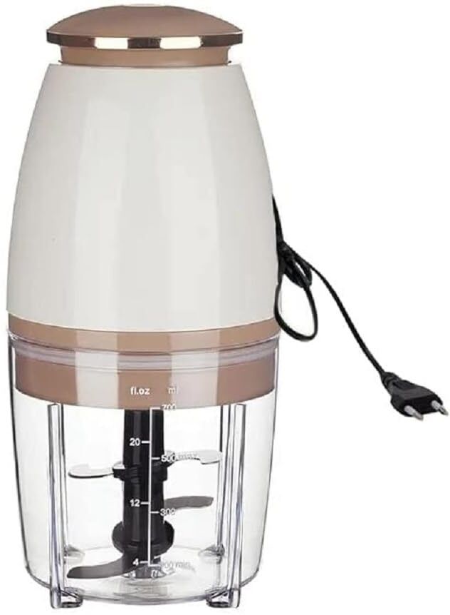 udghosh creation Stainless Steel and Glass Electric Meat Grinders with Bowl Food Processor Electric Vegetable & Fruit Chopper-picture-17