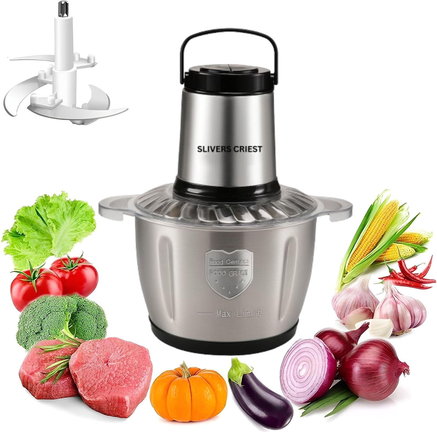 samvat Electric Vegetable & Fruit Chopper-picture-26