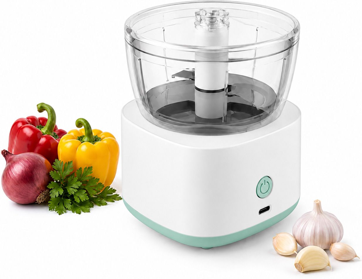 aevra by aevra Electric Vegetable Chopper,Anti-Slip Electric Food Chopper Cordless | Kitchen Electric Vegetable & Fruit Chopper-picture-23