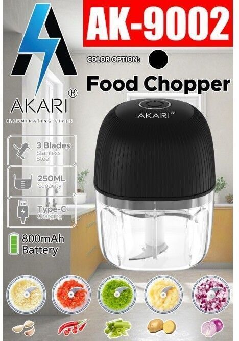Mini Electric Chopper- 304 Stainless Steel Blades, One Touch, Wireless Chopper Electric Vegetable & Fruit Chopper-image-21
