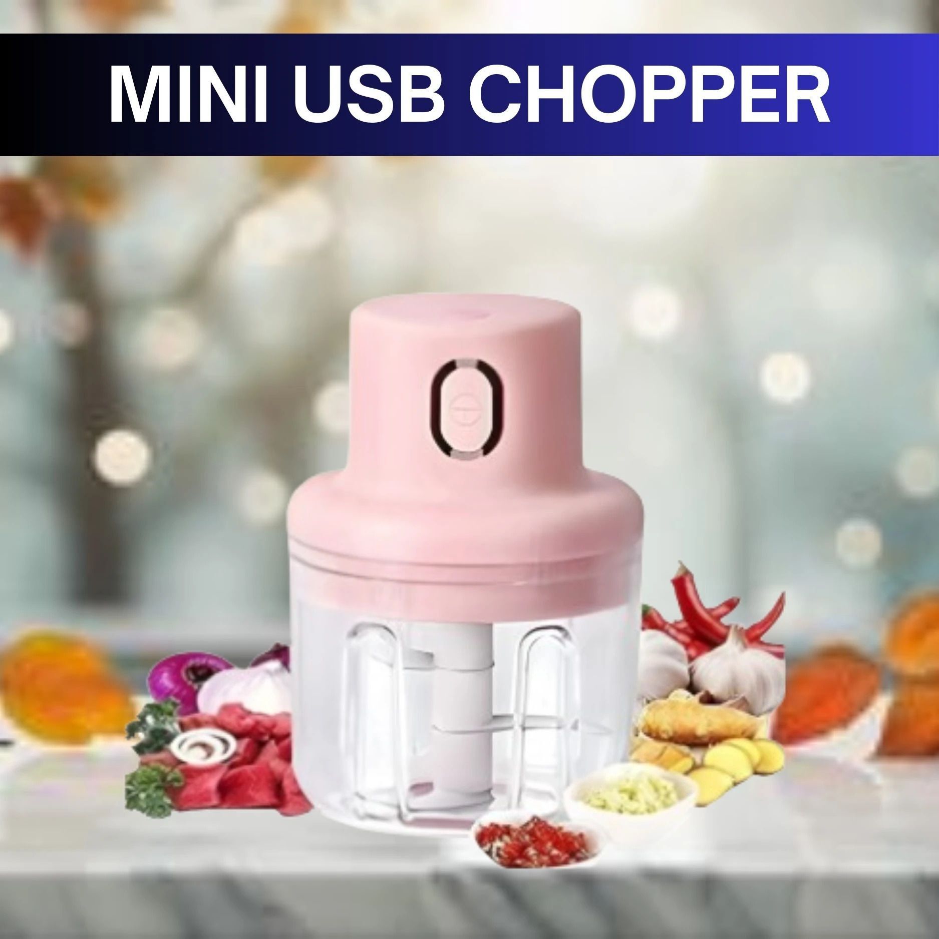 princemarkett N01-Chopper for Kitchen Vegetable Garlic Onion W145 Electric Vegetable & Fruit Chopper-picture-22