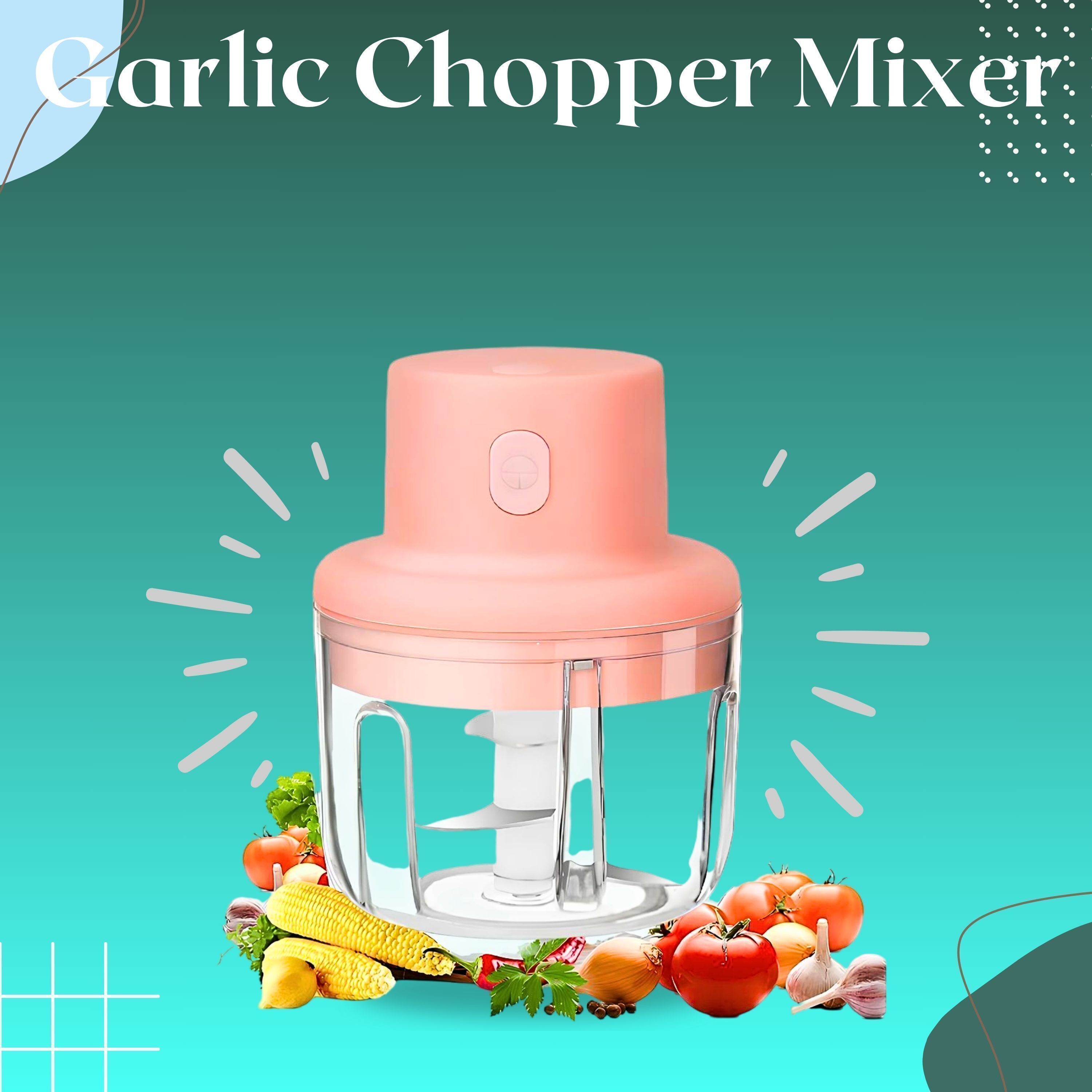 princemarkett N01-Chopper Portable Electric Food Chopper Mini Kitchen Tool for Meal xz178 Electric Vegetable & Fruit Chopper-picture-14