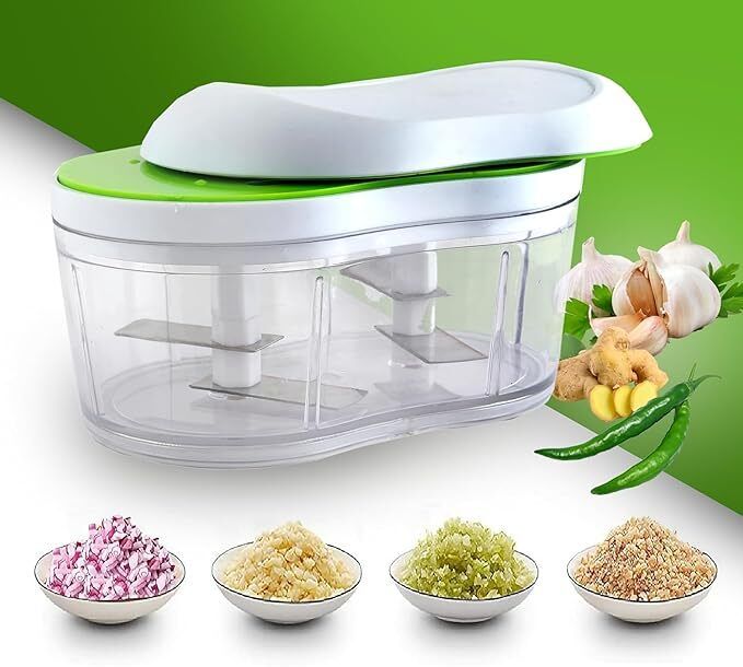 debrifo ABS Plastic Manual Hand Push Chopper Electric Vegetable & Fruit Grater & Slicer-picture-45