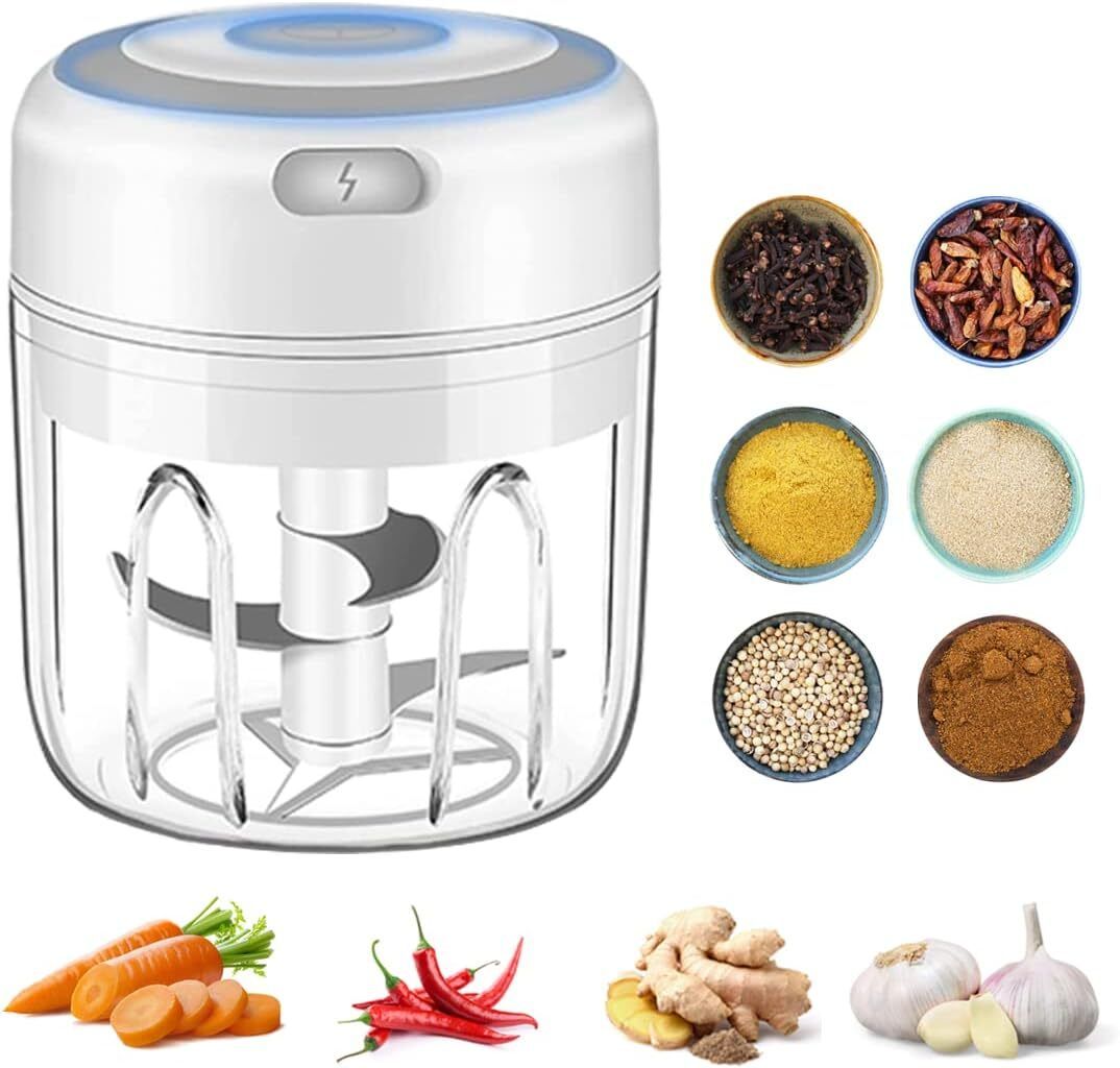 gaxquly Japanese Tech Rechargeable Wireless Electric Vegetable Garlic Chopper cutter Electric Vegetable & Fruit Chopper-picture-25