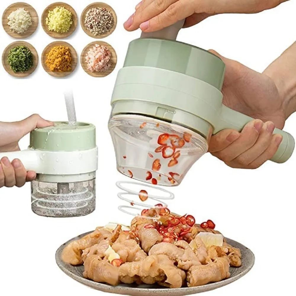 Portable Electric Vegetable Cutter Electric Vegetable & Fruit Slicer-image-21