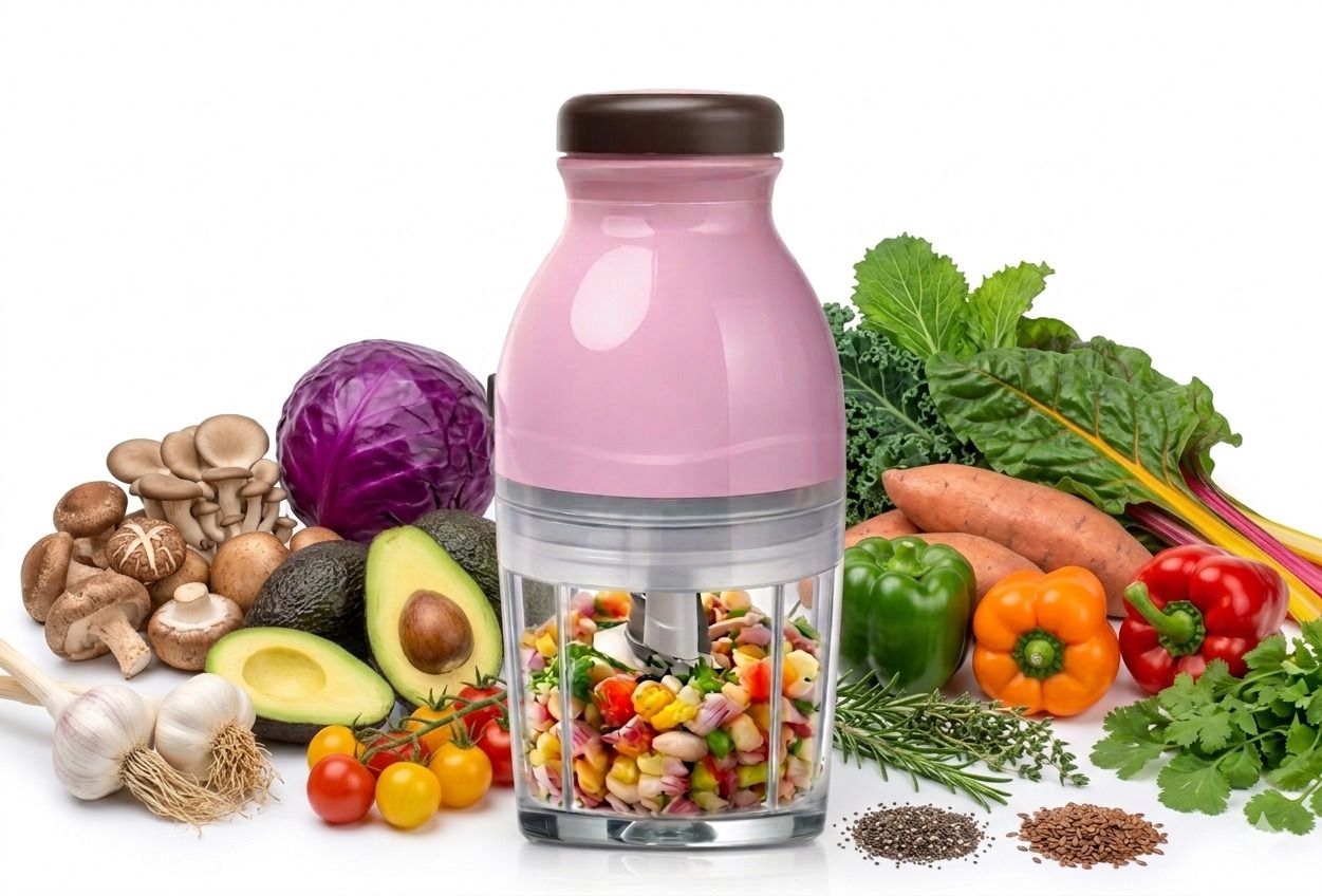 Electric Capsule Cutter Chopper 600ml Vegetable Fruit & Meat Mincer Electric Vegetable & Fruit Chopper-image-0
