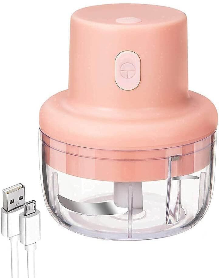 wagmart by wagmart Electric Garlic Chopper USB Mini Food Processor Vegetable Onion Cutter Electric Vegetable & Fruit Chopper-picture-44