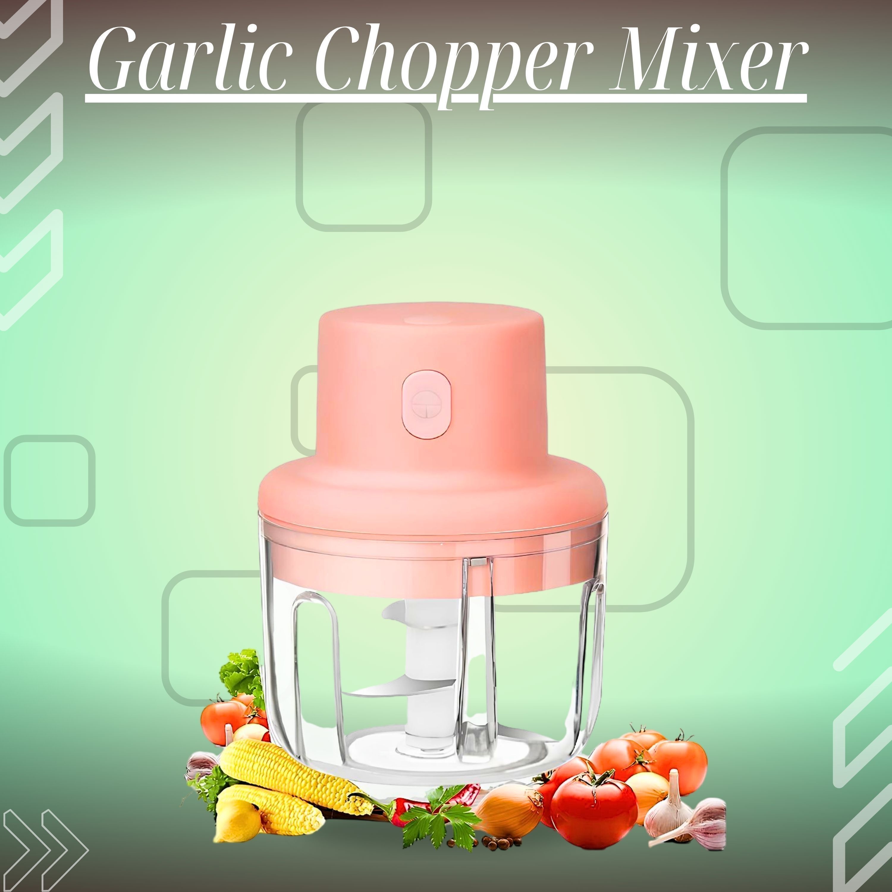 vaishnavifg Pink Electric Vegetable & Fruit Chopper-picture-15