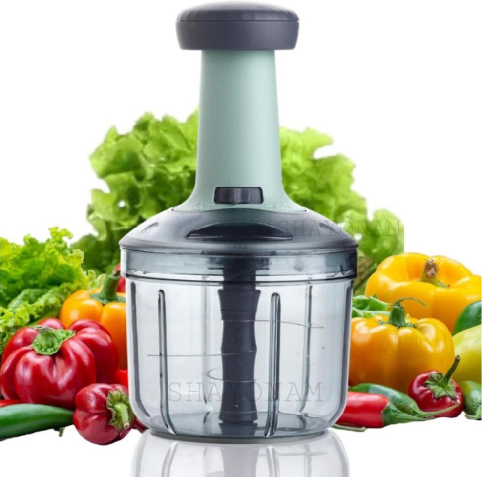 Push Chopper Vegetable Cutter Electric Vegetable & Fruit Chopper