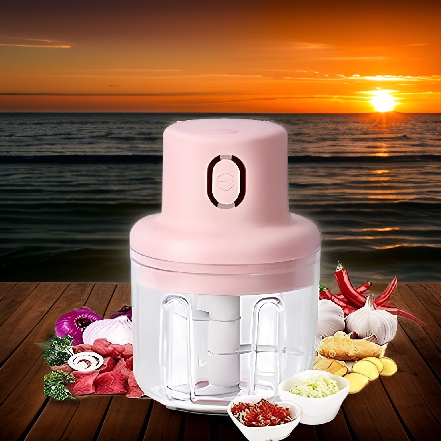 princemarkett Electric Vegetable & Fruit Chopper-picture-7