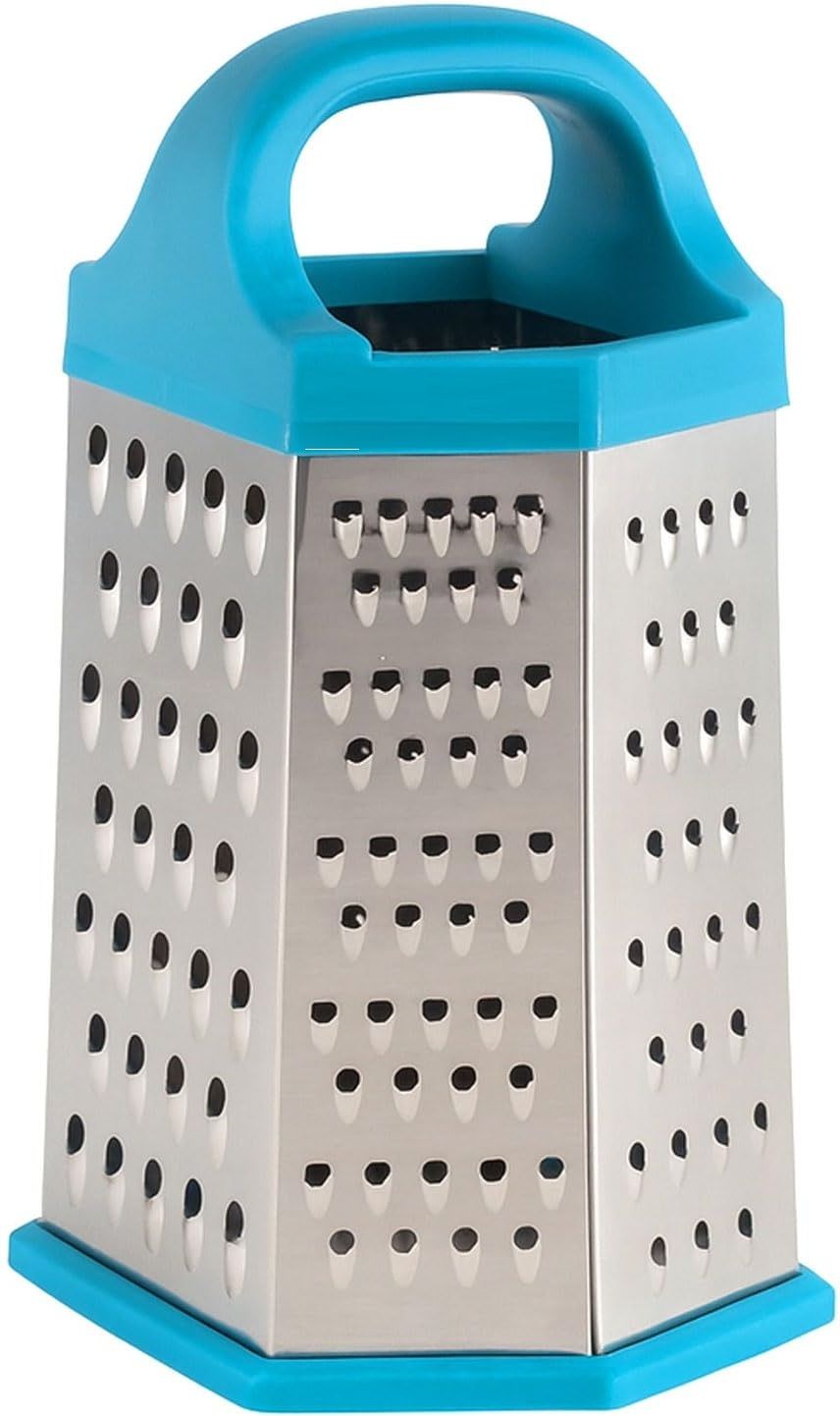 Kitchen Grater Stainless Steel Multi Color for Cheese and Vegetables Vegetable & Fruit Grater-image-9