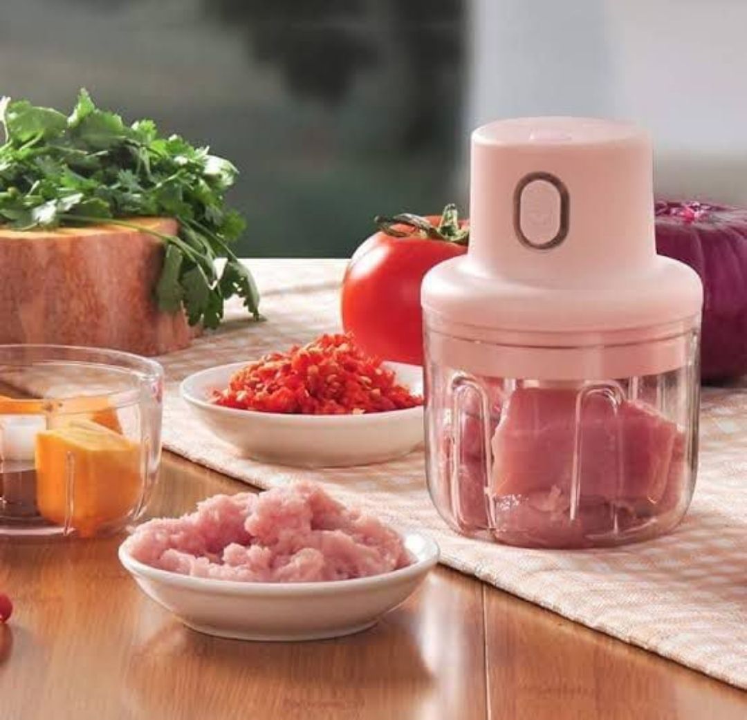 Wireless Usb Rechargeable Mini Electric Chopper For Garlic, Ginger, Onion, Electric Vegetable & Fruit Chopper-image-32