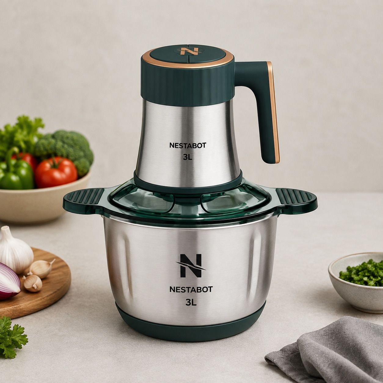 nestabot Electric Vegetable & Fruit Chopper-picture-28