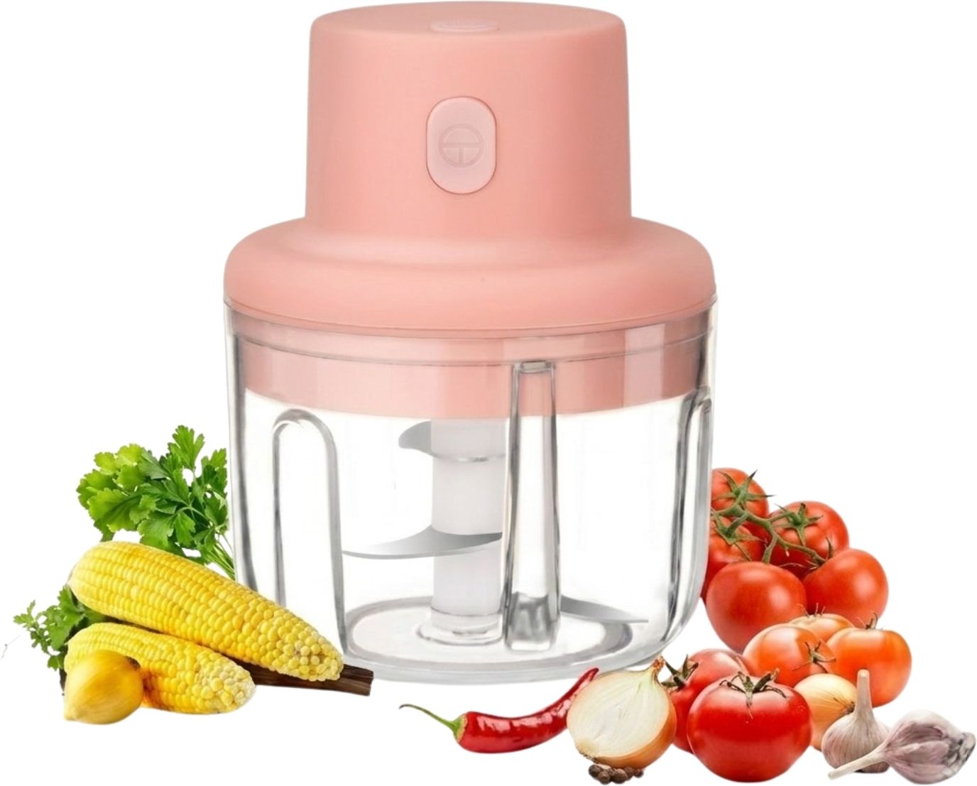 Multi Kart Mini Electric Chopper 250ml Electric Vegetable Chopper-image-30