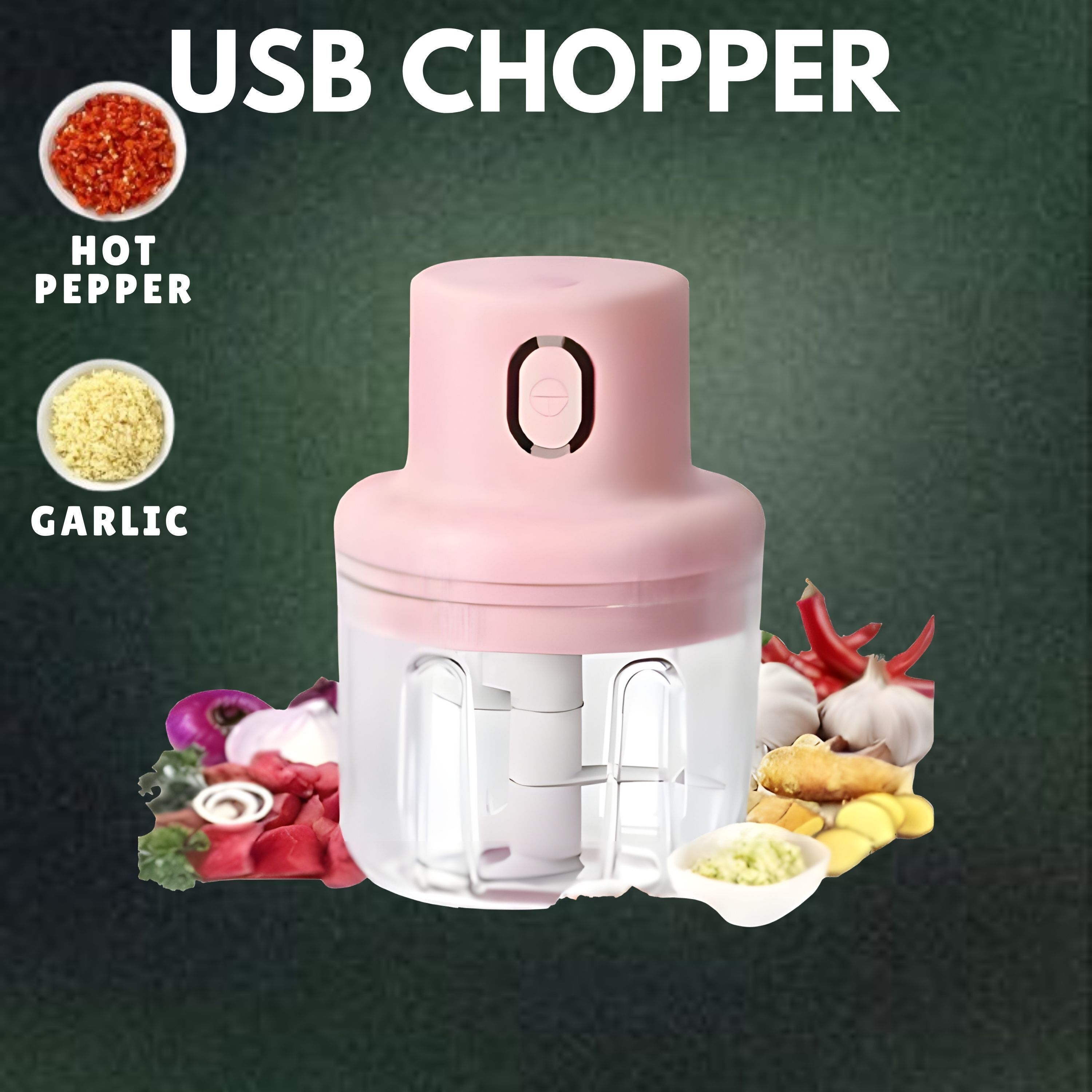 modexaglobal N01-Chopper Portable Electric Food Chopper Mini Kitchen Tool for Meal xz260 Electric Vegetable & Fruit Chopper-picture-46