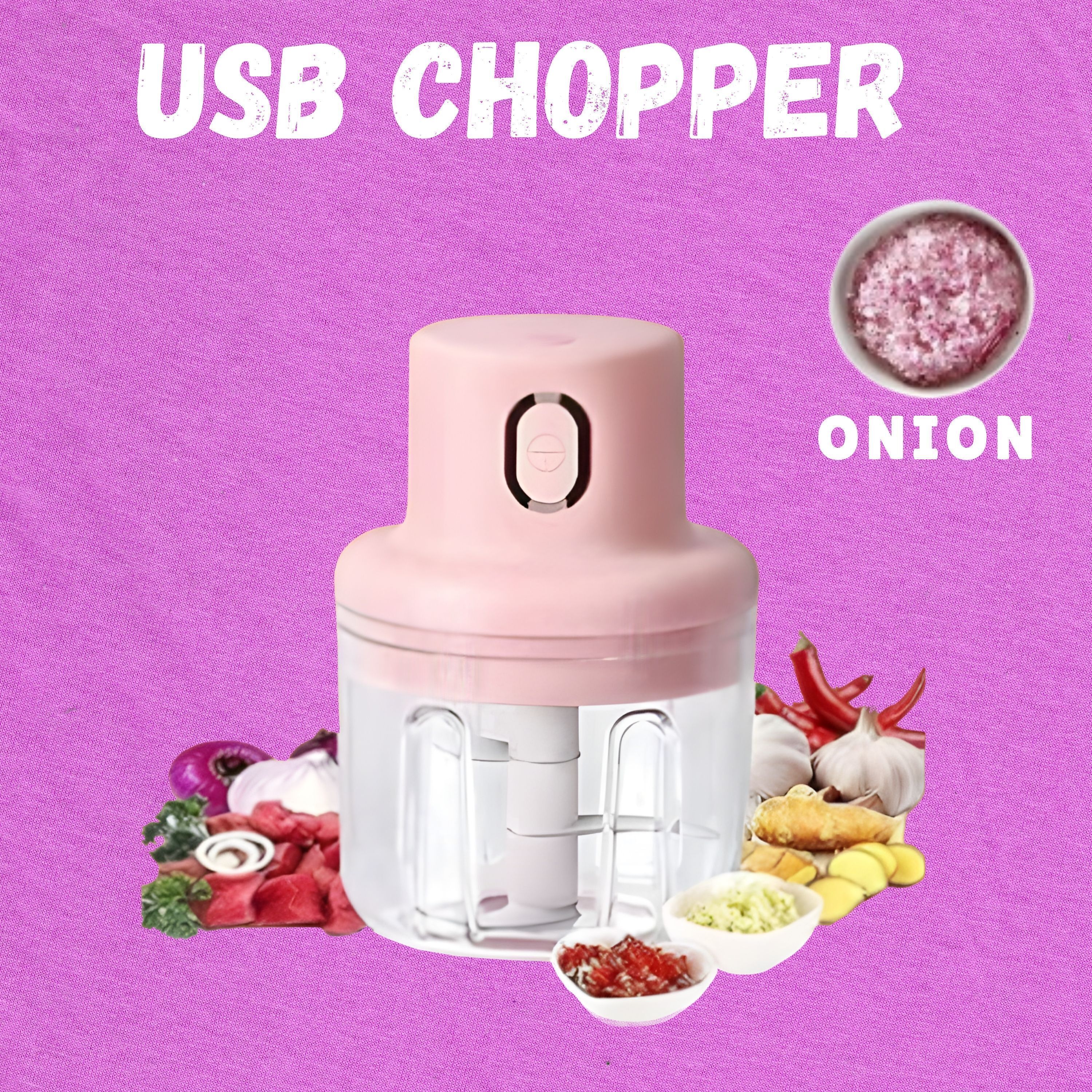 princemarkett Electric Vegetable & Fruit Chopper-picture-38