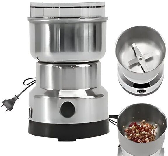 NIMA Electric Coffee Grinder Stainless Steel Mini Grinder for Coffee Beans Electric Chopper