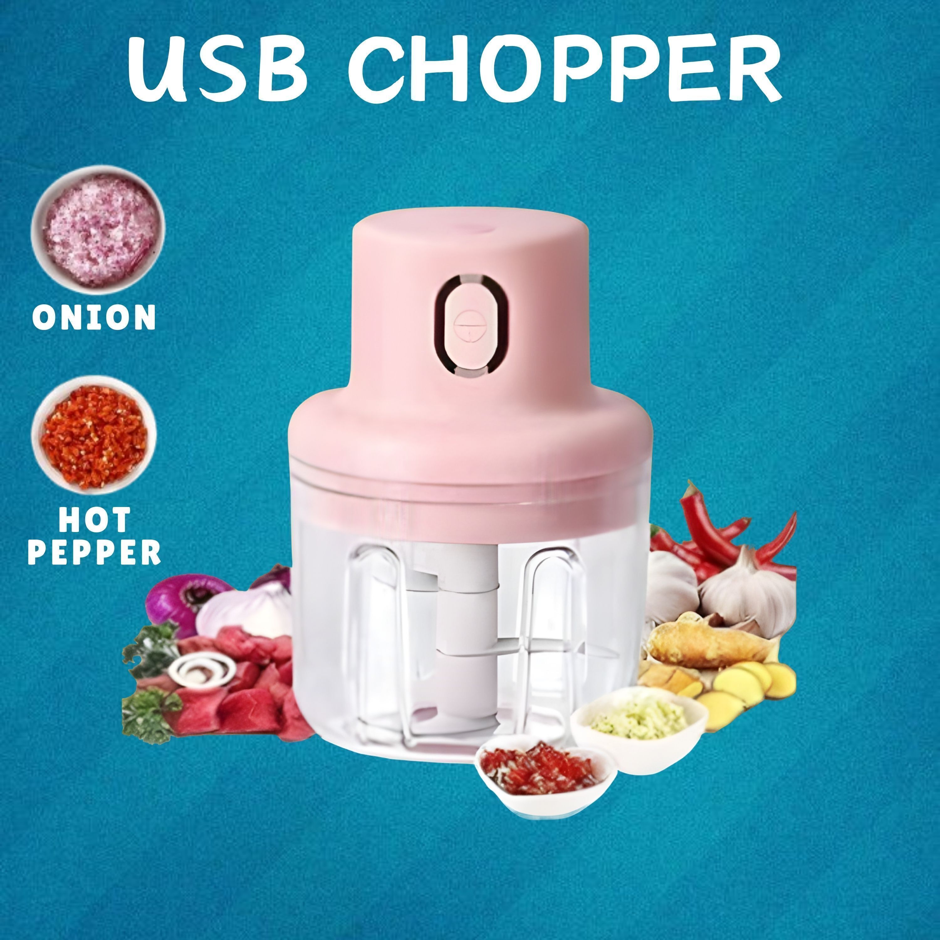 Electric Vegetable & Fruit Chopper-image-47