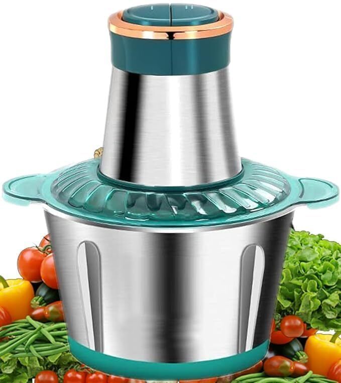 trivyom Meat Grinders with Bowl Kitchen Food Chopper, Vegetables, Onion, Garlic,Fruit Electric Vegetable & Fruit Chopper-picture-18