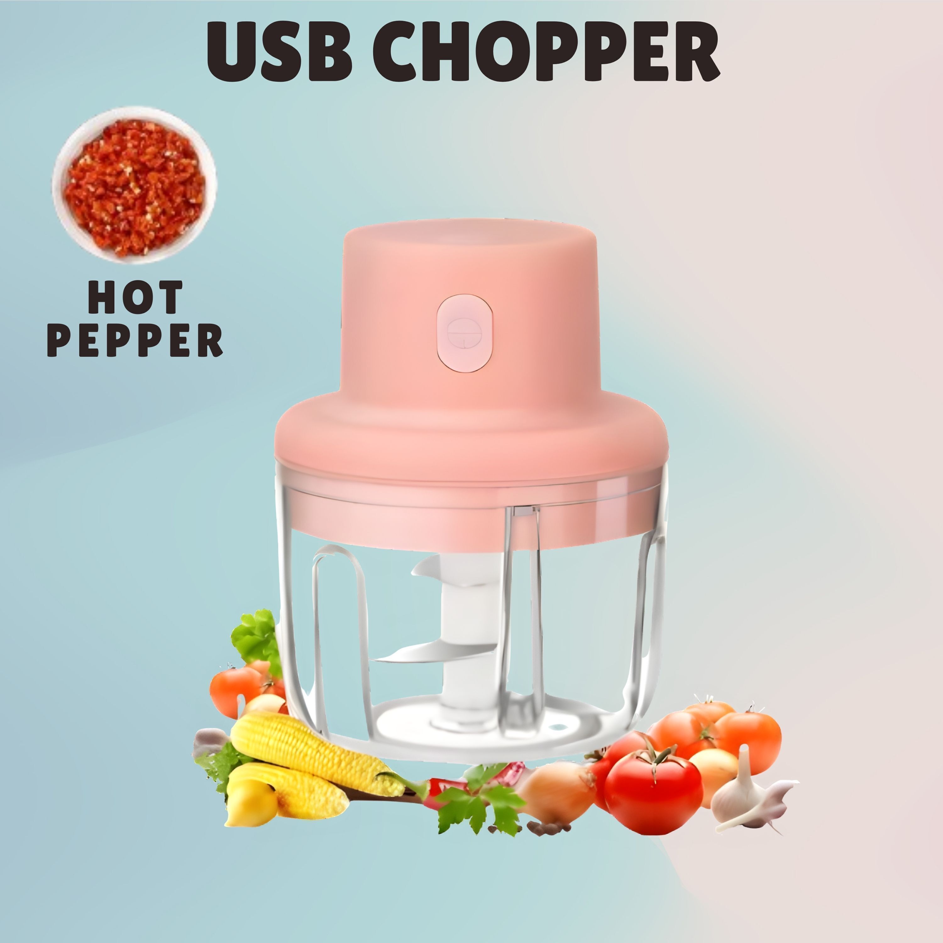 princemarkett N01-Chopper Portable Electric Food Chopper Mini Kitchen Tool for Meal xz286 Electric Vegetable & Fruit Chopper-picture-26