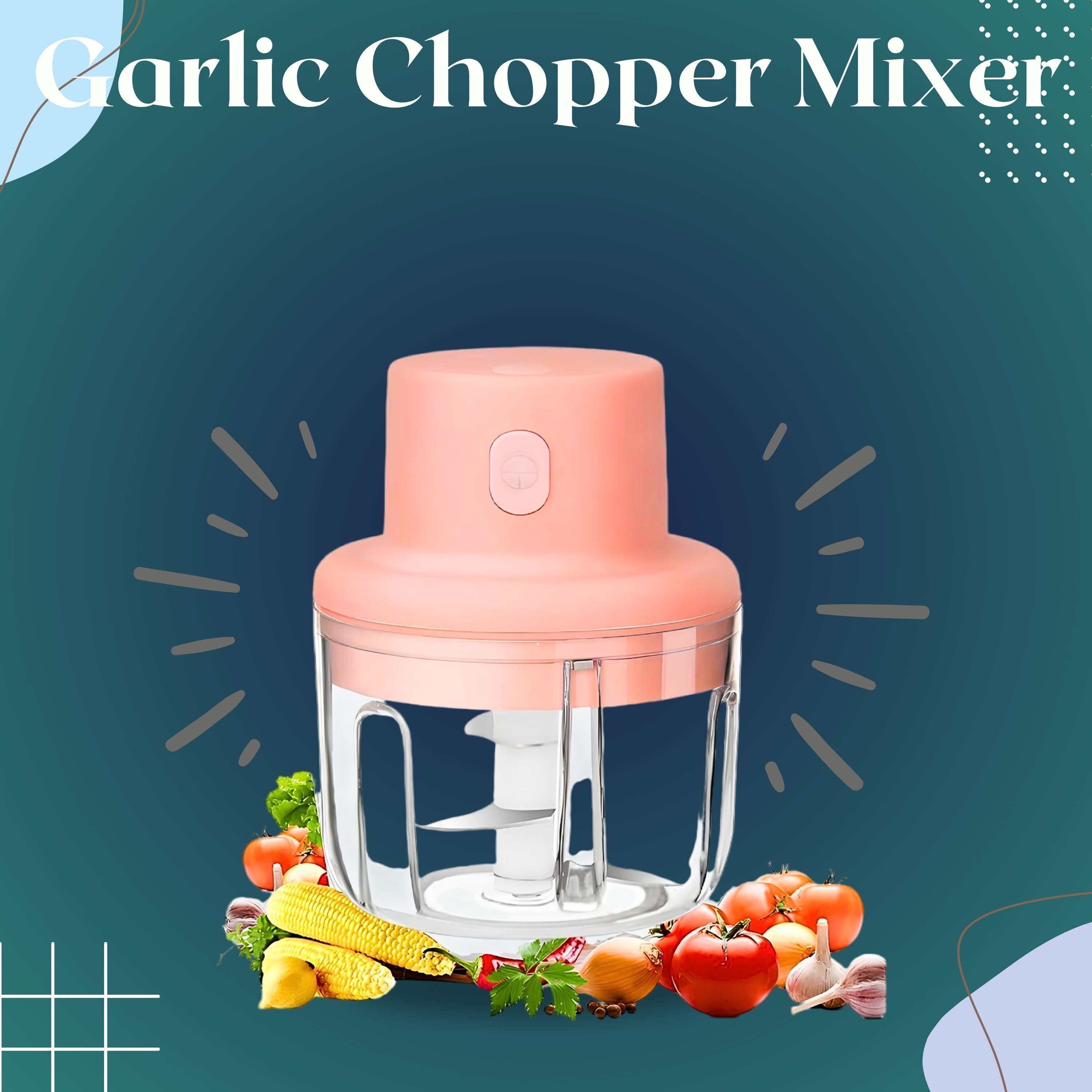 princemarkett N01-Chopper Portable Electric Food Chopper Mini Kitchen Tool for Meal xz179 Electric Vegetable & Fruit Chopper-picture-17