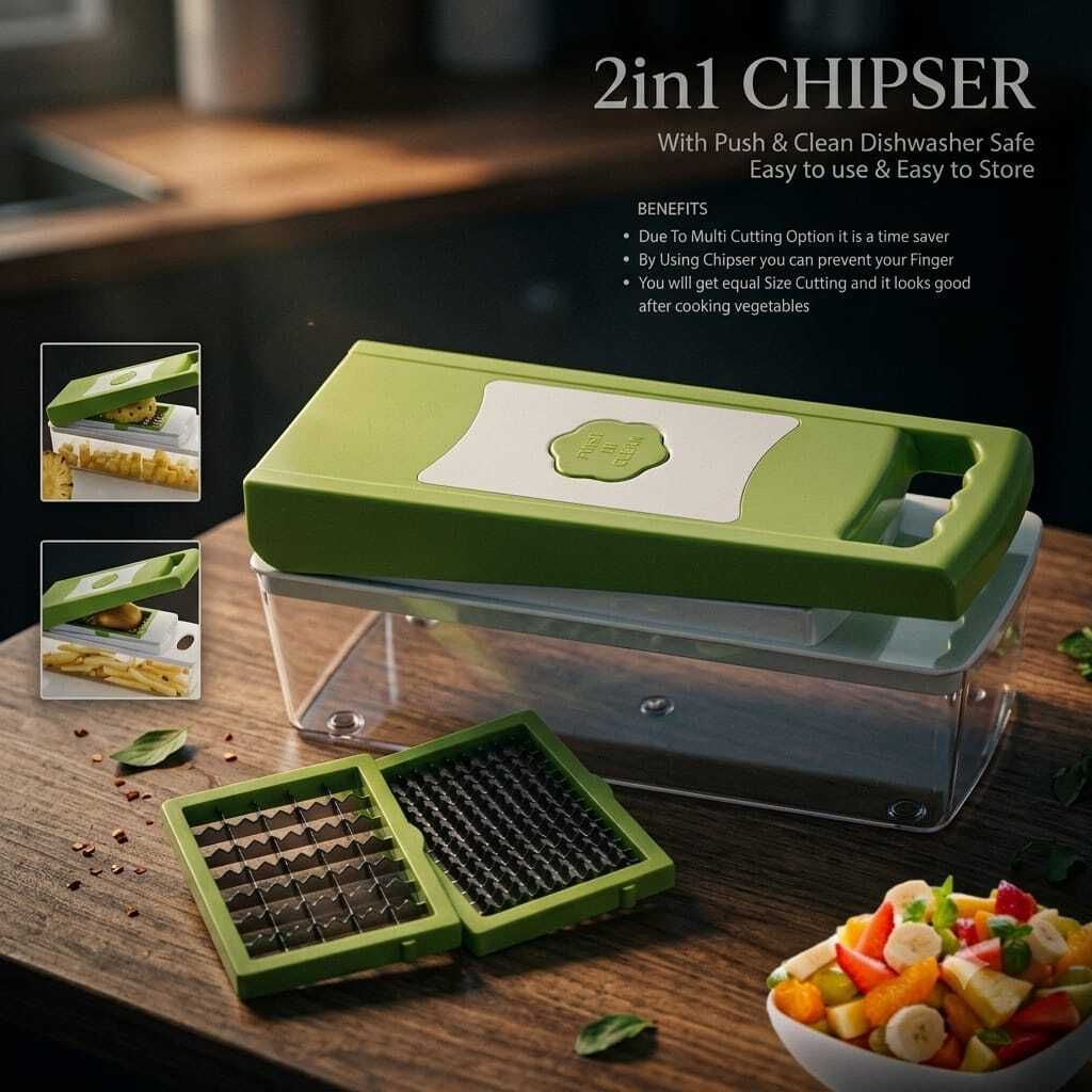 Smartpeak 2 in 1 Multipurpose Chopper Electric Vegetable Chopper-image-47