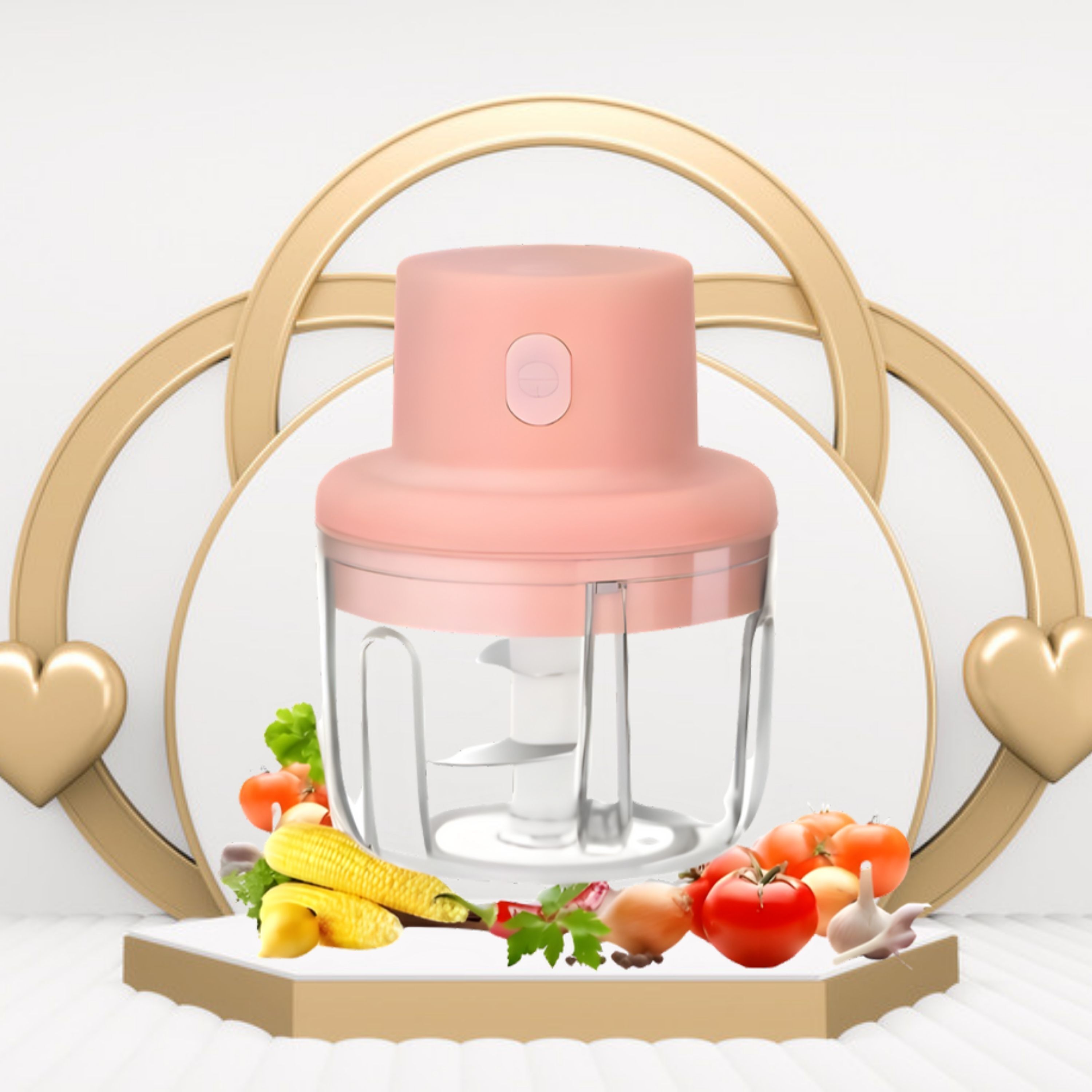princemarkett N01-Chopper Portable Electric Food Chopper Mini Kitchen Tool for Meal xz253 Electric Vegetable & Fruit Chopper-picture-46