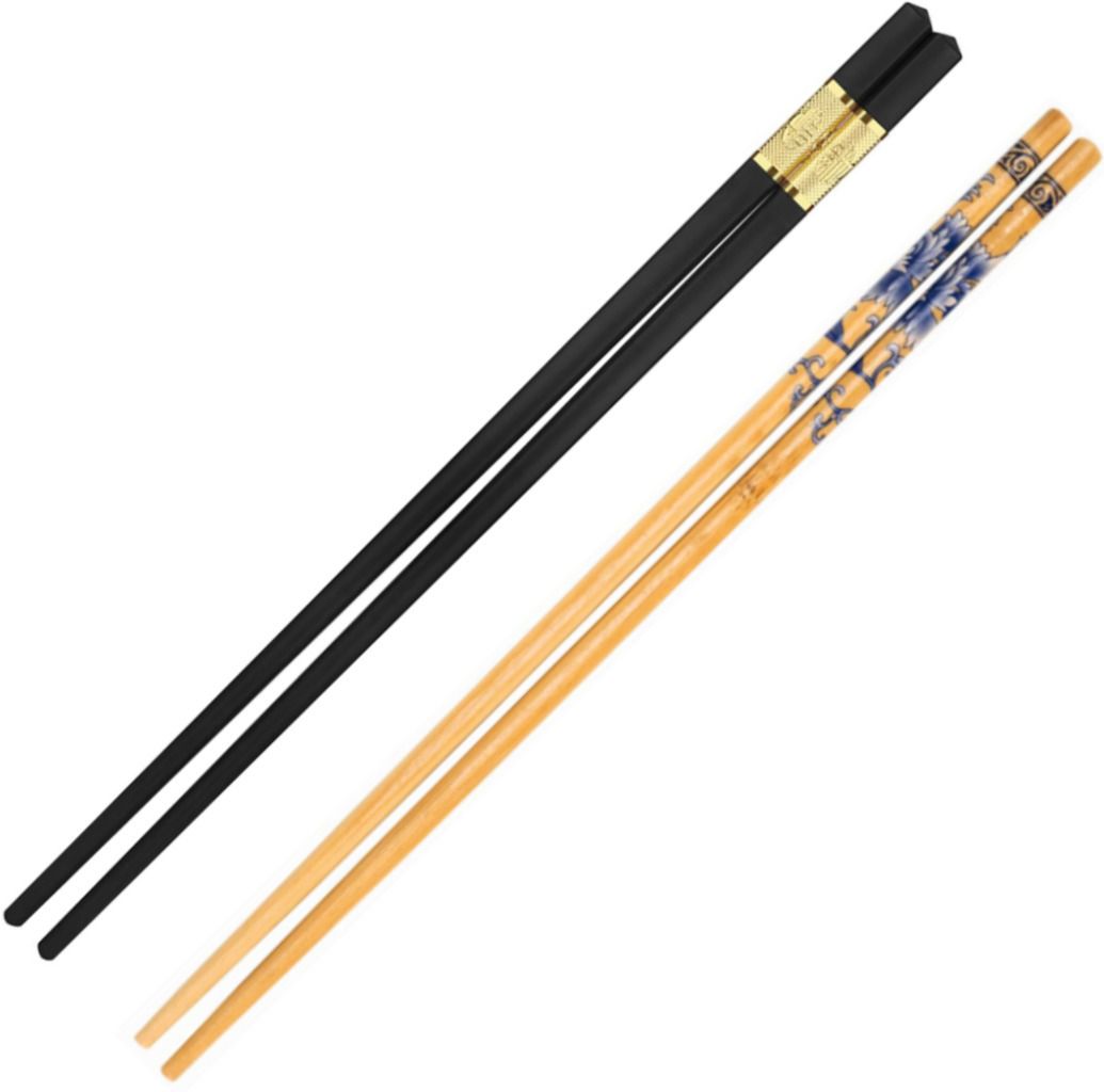Eating, Chewing, Cooking, Training, Decorative Bamboo, Plastic Korean, Japanese, Chinese, Vietnamese Chopstick-image-40