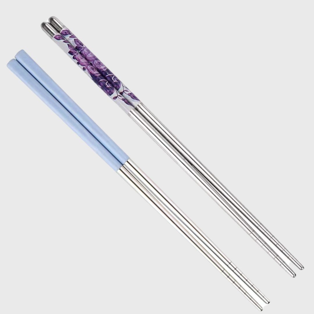 Eating, Training, Chewing, Cooking, Decorative Plastic, Stainless Steel Chinese, Korean, Japanese, Vietnamese Chopstick