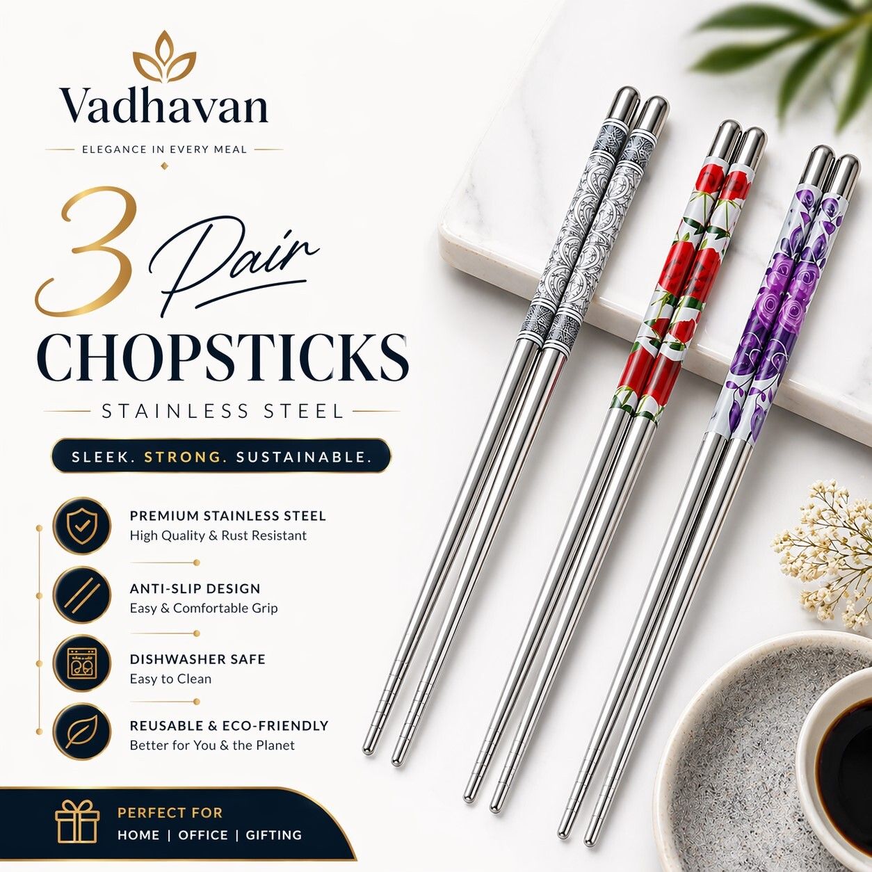 Eating Stainless Steel Chinese Chopstick-image-18