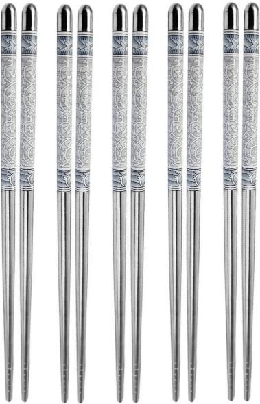 malbec Eating Stainless Steel Korean Chopstick-picture-38
