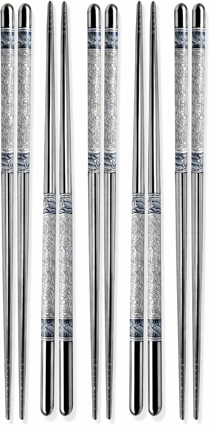 Eating Stainless Steel Chinese, Korean, Vietnamese, Japanese Chopstick-image-25