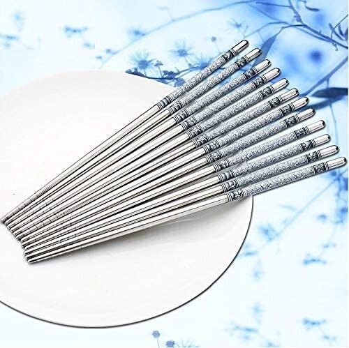 Eating, Training, Decorative, Cooking, Chewing Stainless Steel Chinese, Japanese, Korean, Vietnamese Chopstick
