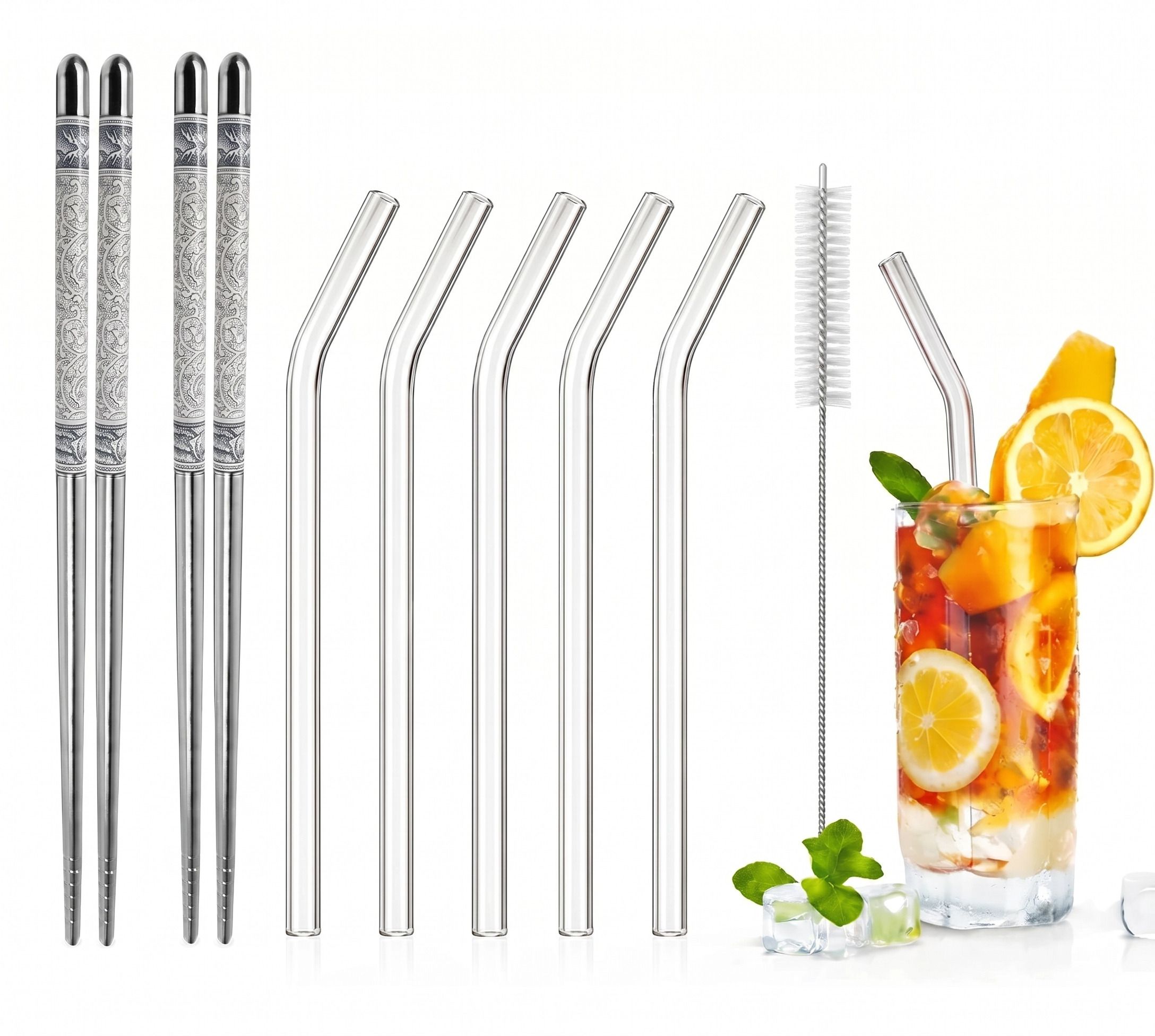Training, Eating, Cooking, Chewing, Decorative Stainless Steel Chinese, Korean, Vietnamese, Japanese Chopstick-image-16