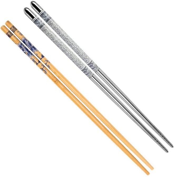 Eating, Training, Decorative, Cooking, Chewing Wooden, Steel Chinese, Japanese, Korean, Vietnamese Chopstick