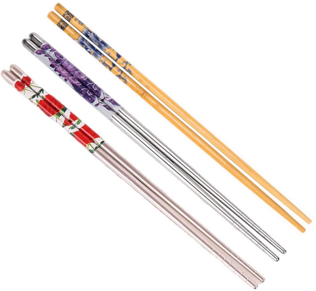 hichaki traders Chewing, Eating, Training, Decorative, Cooking Stainless Steel, Wooden Korean, Chinese, Japanese, Vietnamese Chopstick-picture-13