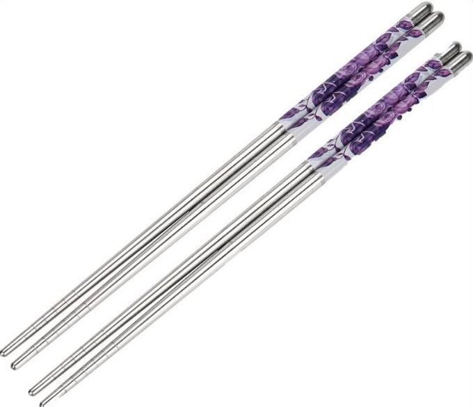 Eating Stainless Steel Japanese, Korean, Vietnamese, Chinese Chopstick