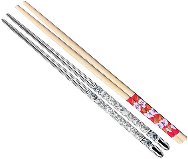 Eating, Training, Decorative, Cooking, Chewing Wooden, Steel Chinese, Japanese, Korean, Vietnamese Chopstick
