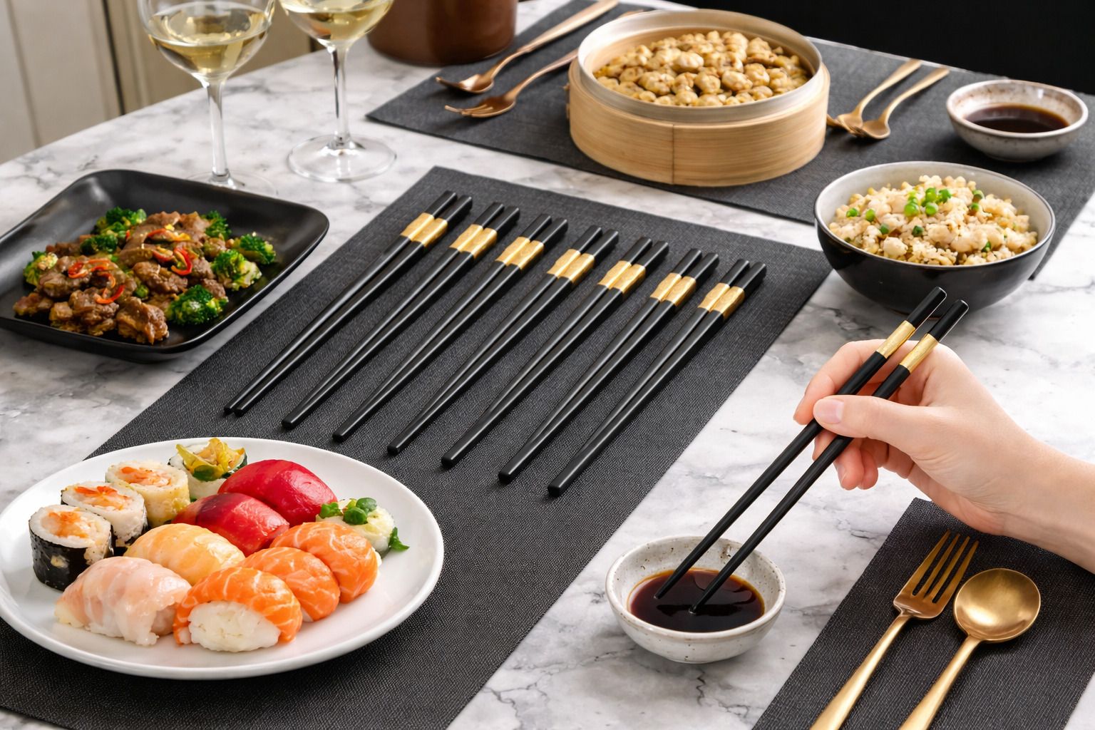 nrk Chewing, Decorative, Eating, Training Silicone Chinese, Japanese, Korean, Vietnamese Chopstick-picture-44