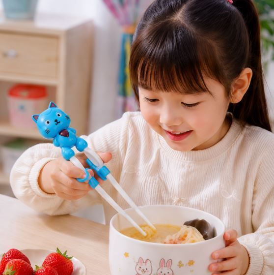 wellfinity Eating, Training, Cooking, Chewing Plastic Chinese, Japanese, Korean, Vietnamese Chopstick-picture-11